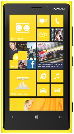 Смартфон NOKIA LUMIA 920 Yellow - Сланцы